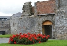 The entrance to Dungarvan Castle - The Irish Place