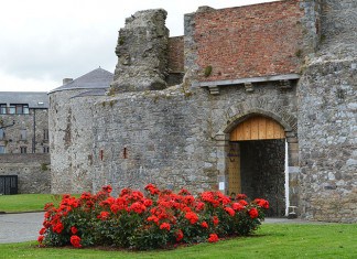 The entrance to Dungarvan Castle - The Irish Place