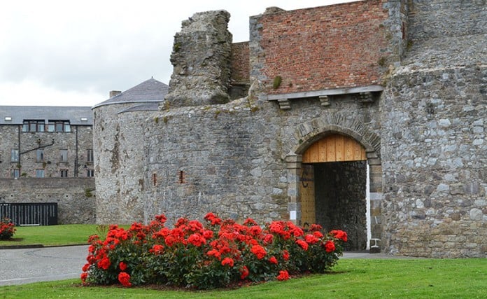 The entrance to Dungarvan Castle - The Irish Place