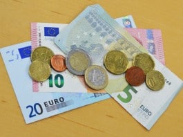 Some Euro Bank Notes and Coins - The Irish Place