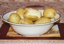 National Potato Day - A Bowl of Floury Potatoes ready for serving - The Irish Place