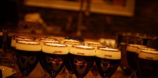 Irish Coffee waiting to be served - The Irish Place