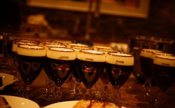 Irish Coffee waiting to be served - The Irish Place