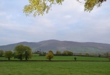 Sweeping view of the Anner Valley with the famous Slievenamon Mountain in the background - The Irish Place