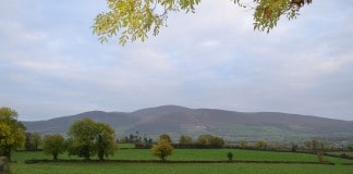 Sweeping view of the Anner Valley with the famous Slievenamon Mountain in the background - The Irish Place