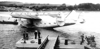 A Flying Boat at Foynes Airport - The Irish Place