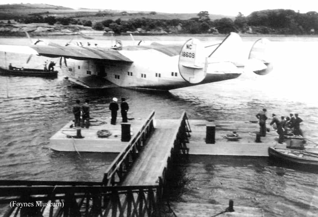 A Flying Boat at Foynes Airport - The Irish Place