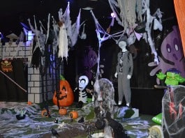 Halloween Scene Display - The Irish Place