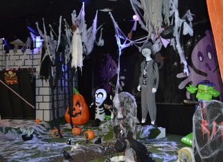 Halloween Scene Display - The Irish Place