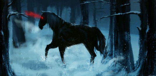 The Pooka in the form of a horse - The Irish Place