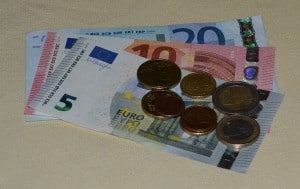 Some Euro Bank Notes and Coins - The Irish Place
