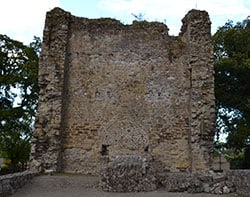 East Wall of Original Church at Timahoe - The Irish Place