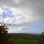 Typical Weather scene with Sun and Rain