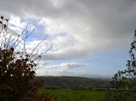 Typical Irish Weather Scene with Sun and Rain Showers - The Irish Place