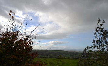 Typical Irish Weather Scene with Sun and Rain Showers - The Irish Place