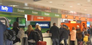 Car Hire Desks at Dublin Airport - The Irish Place