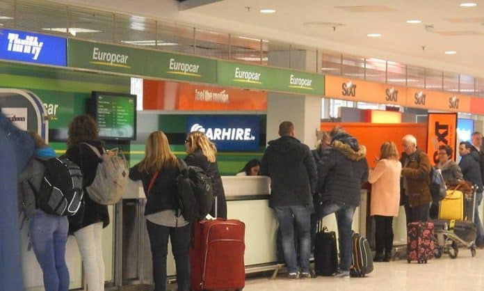 Car Hire Desks at Dublin Airport. Car Hire Desks at Dublin Airport - The Irish Place