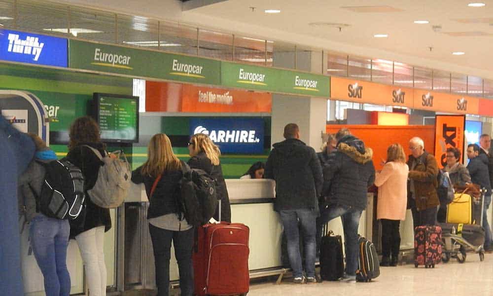 Car Hire Desks at Dublin Airport - The Irish Place