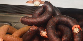 Black and White Pudding on sale in The English Market - The Irish Place