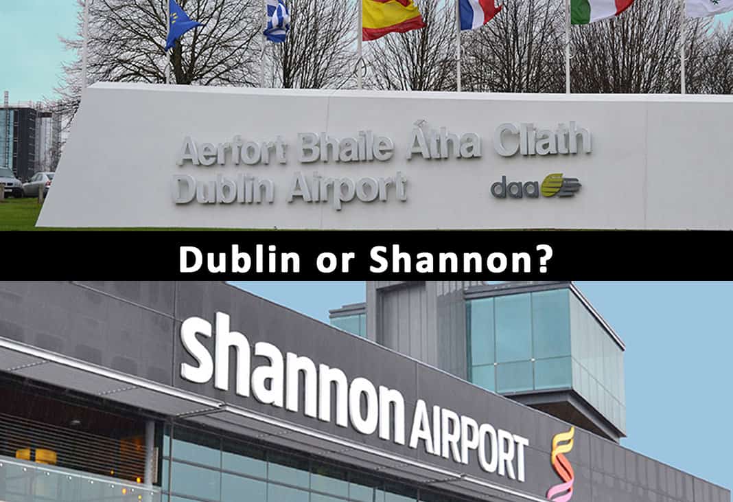 Dublin or Shannon Airport - The Irish Place