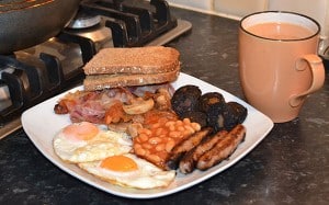 Full Irish Breakfast with Black Pudding - The Irish Place