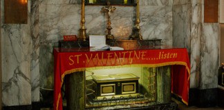 The Reliquary and Altar for St Valentine in Dublin - The Irish Place