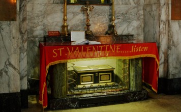 The History of St Valentine and St Valentine’s Day The Reliquary and Altar for St Valentine in Dublin - The Irish Place