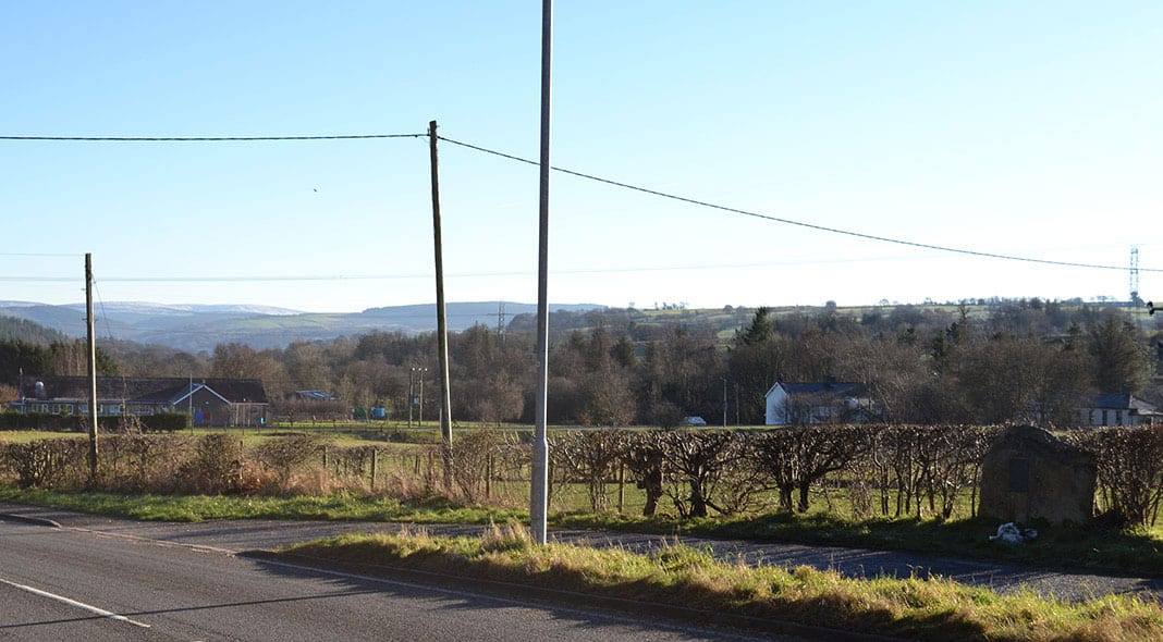 The Field where the Northern part of the Frongoch Internment Camp was located - The Irish Place