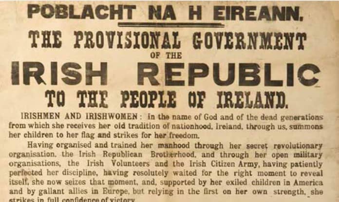 The Irish Proclamation of Independence - The Irish Place