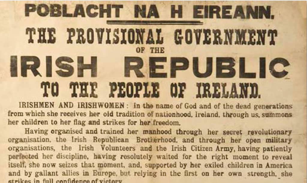 The Irish Proclamation of Independence - The Irish Place