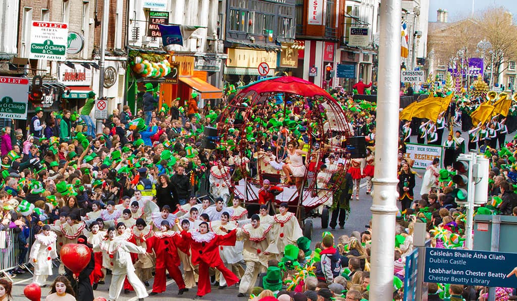 St Patrick's Day Parade in Dublin - The Irish Place