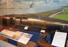 The last example of the Brennan Torpedo on display in The Royal Engineers Museum, Chatham, Kent - The Irish Place