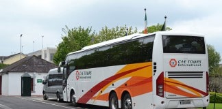 Guided Tours in Ireland - A typical Irish touring coach - The Irish Place