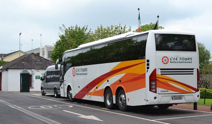 Guided Tours in Ireland Guided Tours in Ireland - A typical Irish touring coach - The Irish Place