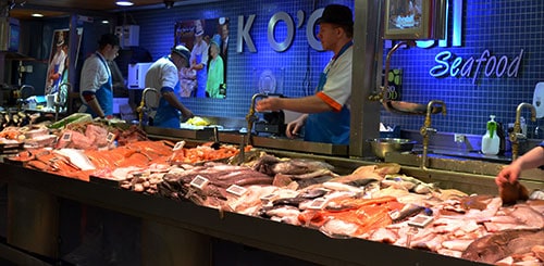 The sheer abundance of quality, fresh sea food on Kay O’Connells stand is worth a visit. You can also see Pat O’Connell the man who made the Queen laugh so famously on her visit. - The Irish Place