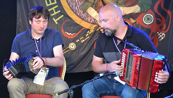 Concertina and Button Accordion - The Irish Place