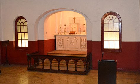 The Catholic Chapel in Kilmainham Gaol where Joseph Plunkett married his sweetheart, Grace, the night before his execution. - The Irish Place