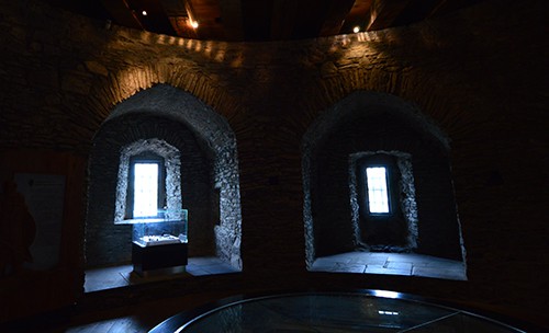 Internal view on one of the floors in Reginald's Tower - The Irish Place