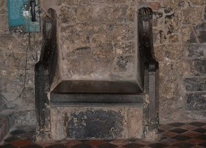 Thirteenth century St. Kieran's Chair in St Canice's Cathedral Kilkenny - The Irish Place
