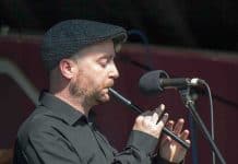 Cathal Harkin of the Paddy Ryan Band on Tin Whistle