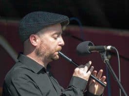 Cathal Harkin of the Paddy Ryan Band on Tin Whistle