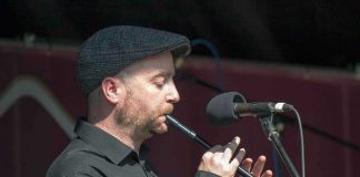 Cathal Harkin of the Paddy Ryan Band on Tin Whistle