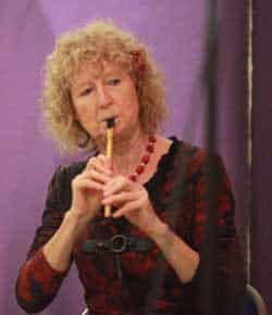 Mary Bergin playing the Tin Whistle