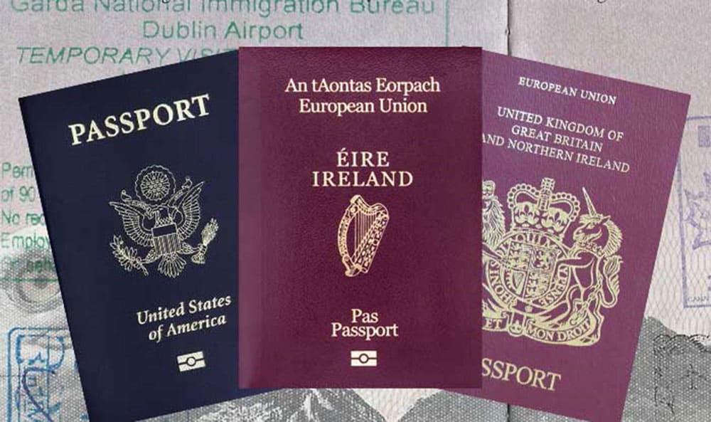 Irish Passport - The Irish Place