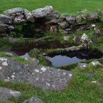 The Fulacht Fiadh at the Drombeg Stone Circle.