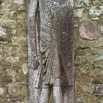 The magnificant effigy known as ‘Cantwell Fada’ in Kilfane Church.