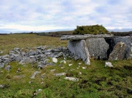 Parknabinnia Wedge Tomb on Roughan Hill - The Irish Place