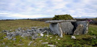 Parknabinnia Wedge Tomb on Roughan Hill - The Irish Place