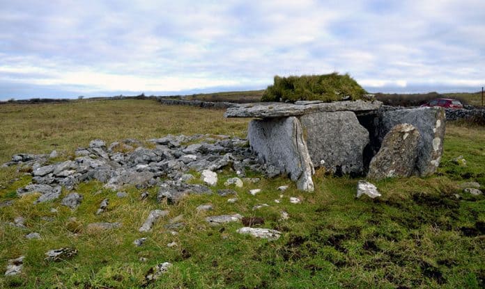 Parknabinnia Wedge Tomb on Roughan Hill - The Irish Place