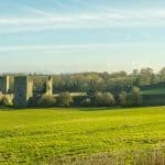 The ancient Augustinian Priory at Kells in Co. Kilkenny.